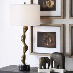 Remolino Bronze Table Lamp - Ornate Home