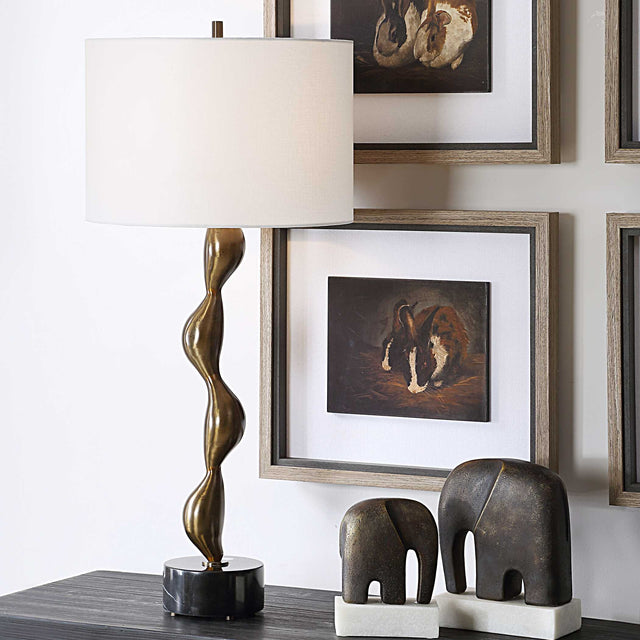 Remolino Bronze Table Lamp - Ornate Home