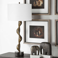 Remolino Bronze Table Lamp - Ornate Home