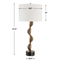 Remolino Bronze Table Lamp - Ornate Home