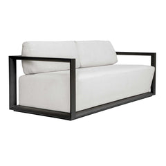Remsen Black/Oyster Outdoor Sofa - Ornate Home