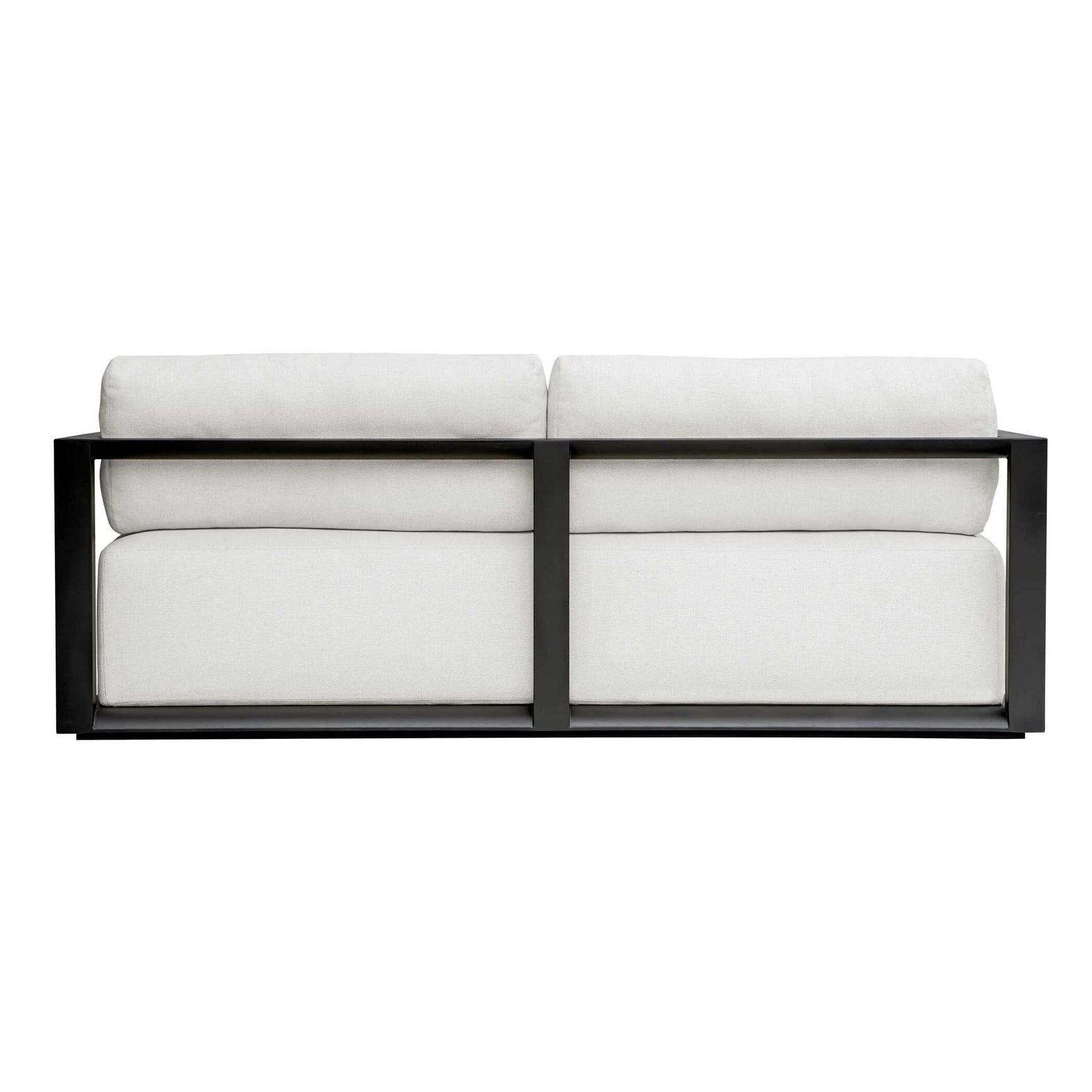 Remsen Black/Oyster Outdoor Sofa - Ornate Home