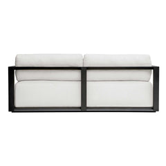 Remsen Black/Oyster Outdoor Sofa - Ornate Home