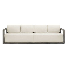 Remsen Gray Large Outdoor Sofa - Ornate Home
