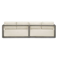 Remsen Gray Large Outdoor Sofa - Ornate Home