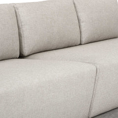 Remsen Weathered Gray/Dove Outdoor Large Sofa - Ornate Home