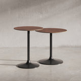 Remy Gunmetal/Brown Nesting Table (Set of 2) - Ornate Home