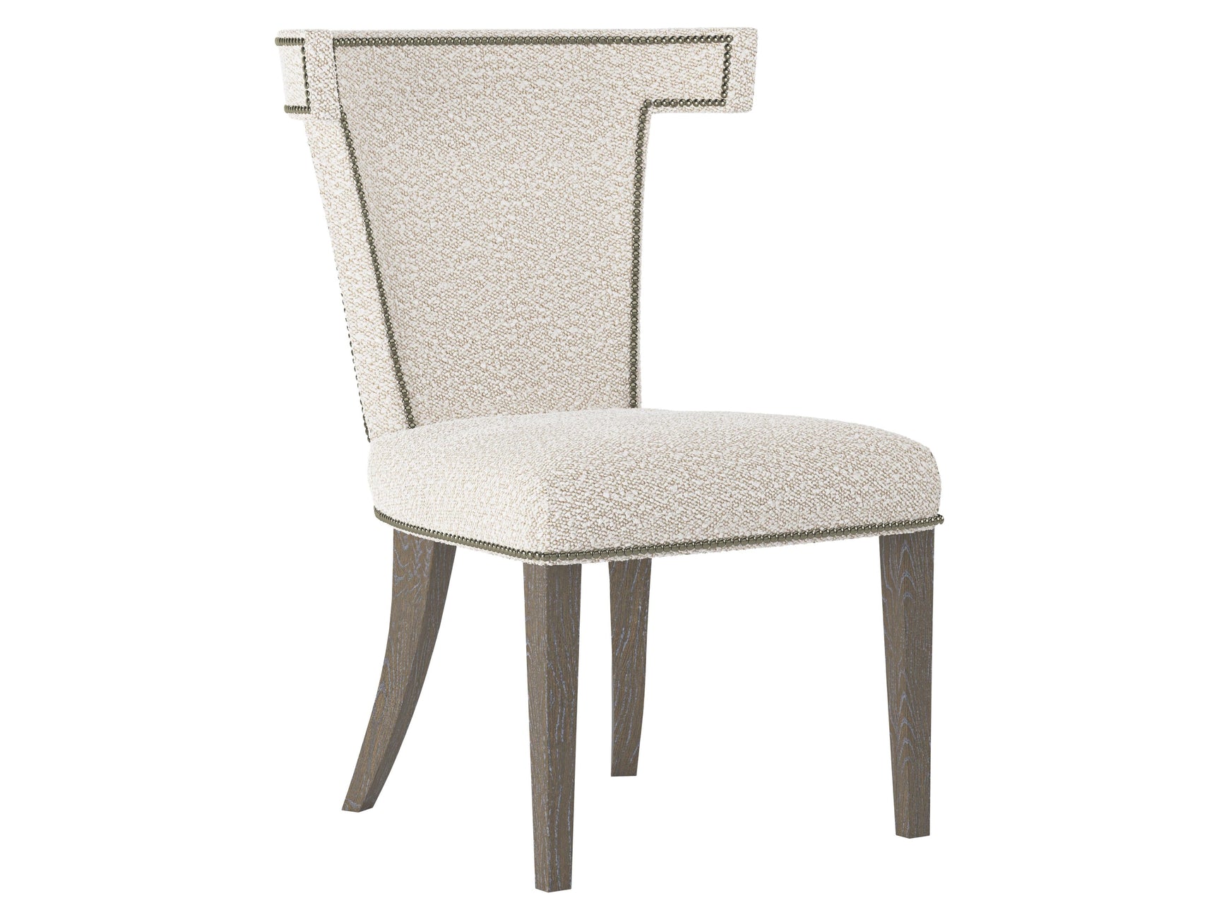 Remy Portobello/Off-White Fabric Side Chair - Ornate Home
