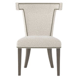 Remy Portobello/Off-White Fabric Side Chair - Ornate Home