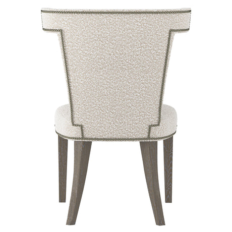 Remy Portobello/Off-White Fabric Side Chair - Ornate Home