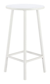 Ren White Bar Table - Ornate Home