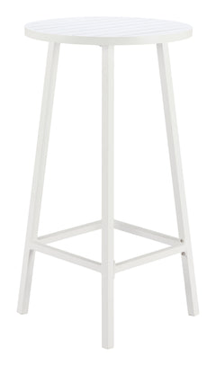 Ren White Bar Table - Ornate Home