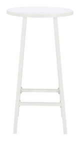 Ren White Bar Table - Ornate Home