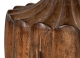 Renaissance Brown Pedestal Dining Table - Ornate Home