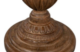 Renaissance Brown Pedestal Dining Table - Ornate Home