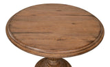 Renaissance Brown Pedestal Dining Table - Ornate Home
