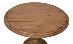 Renaissance Brown Pedestal Dining Table - Ornate Home