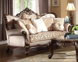Renaissance Chenille Living Room Set / 3pc - Ornate Home