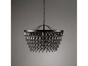 Renata Black Chandelier (28" W) - Ornate Home
