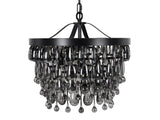 Renata Black Chandelier - Ornate Home