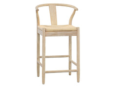 Renault Natural Counter Stool - Ornate Home