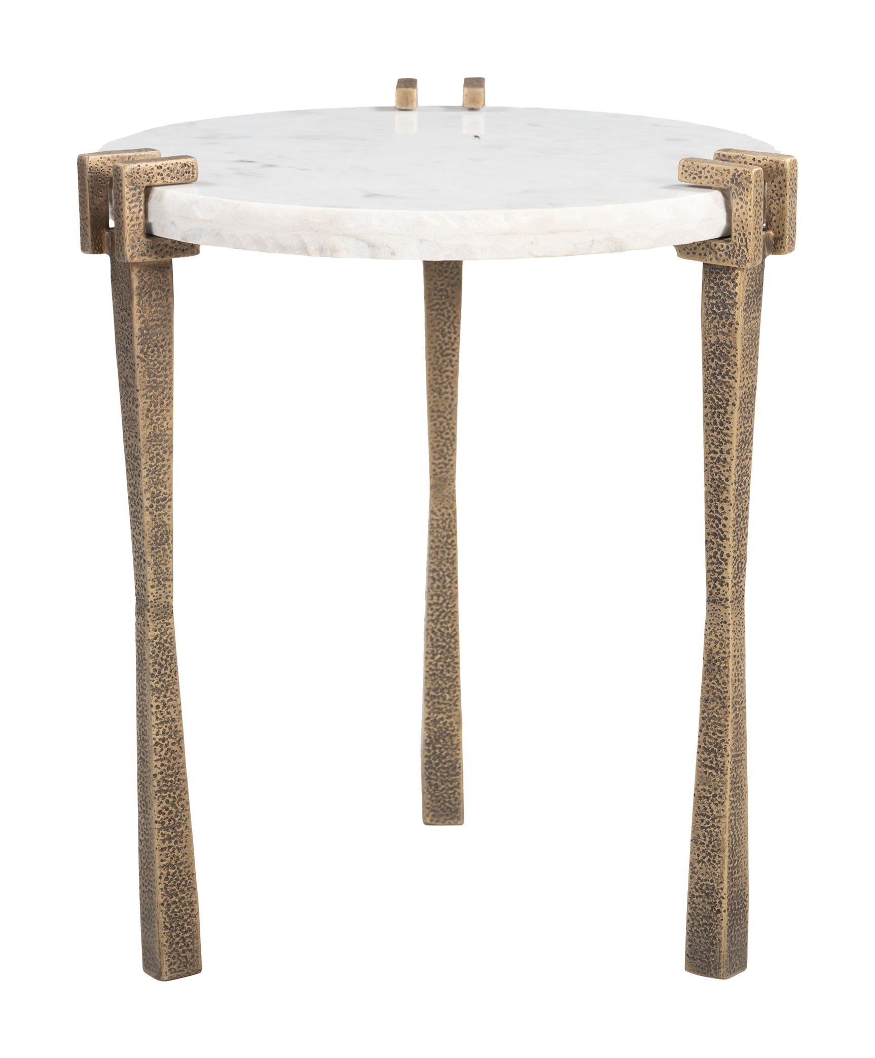 Rench White Side Table - Ornate Home