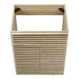 Render 24" Faux Travertine Bathroom Vanity Cabinet (Sink Not Included) - Ornate Home