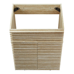 Render 24" Faux Travertine Bathroom Vanity Cabinet (Sink Not Included) - Ornate Home