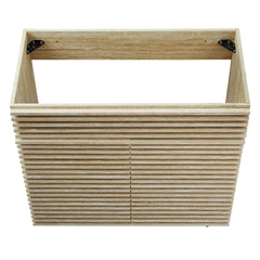 Render 36" Faux Travertine Bathroom Vanity Cabinet (Sink Not Included) - Ornate Home