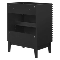 Render Black 24" Bathroom Vanity Cabinet (Sink Basin Not Included) - Ornate Home