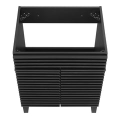 Render Black 24" Bathroom Vanity Cabinet (Sink Basin Not Included) - Ornate Home