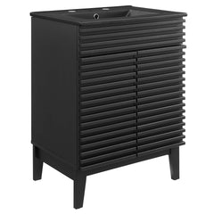 Render Black 24" Bathroom Vanity - Ornate Home