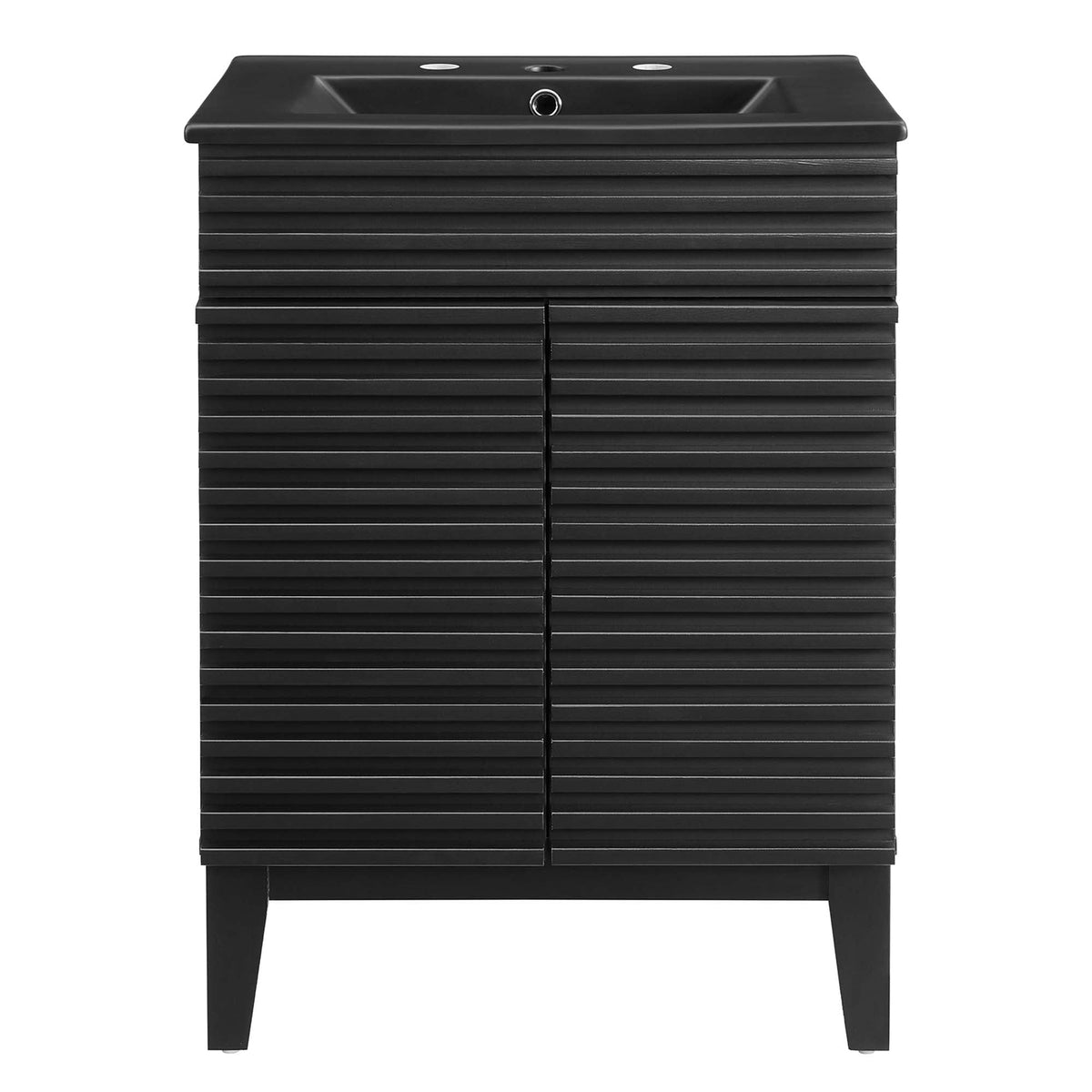 Render Black 24" Bathroom Vanity - Ornate Home