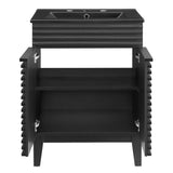 Render Black 24" Bathroom Vanity - Ornate Home