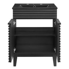 Render Black 24" Bathroom Vanity - Ornate Home