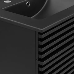 Render Black 24" Bathroom Vanity - Ornate Home