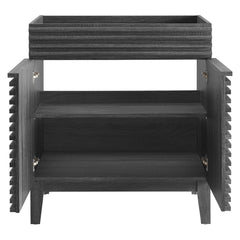 Render Charcoal 30" Bathroom Vanity Cabinet (Sink Basin Not Included) - Ornate Home
