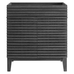 Render Charcoal 30" Bathroom Vanity Cabinet (Sink Basin Not Included) - Ornate Home
