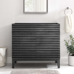 Render Charcoal 36" Bathroom Vanity Cabinet - Ornate Home