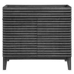 Render Charcoal 36" Bathroom Vanity Cabinet - Ornate Home
