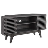 Render Charcoal 46" Corner TV Stand - Ornate Home