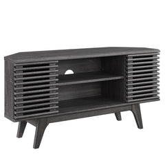 Render Charcoal 46" Corner TV Stand - Ornate Home