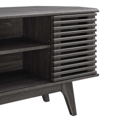 Render Charcoal 46" Corner TV Stand - Ornate Home