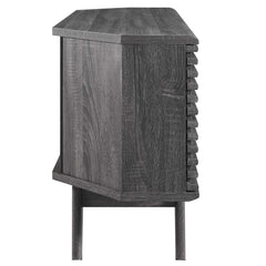 Render Charcoal 46" Corner TV Stand - Ornate Home