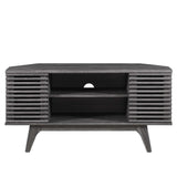 Render Charcoal 46" Corner TV Stand - Ornate Home