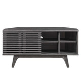 Render Charcoal 46" Corner TV Stand - Ornate Home