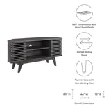 Render Charcoal 46" Corner TV Stand - Ornate Home