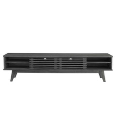 Render Charcoal 70" Entertainment Center TV Stand - Ornate Home