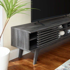 Render Charcoal 70" Entertainment Center TV Stand - Ornate Home