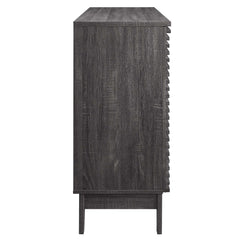 Render Charcoal Bar Cabinet - Ornate Home
